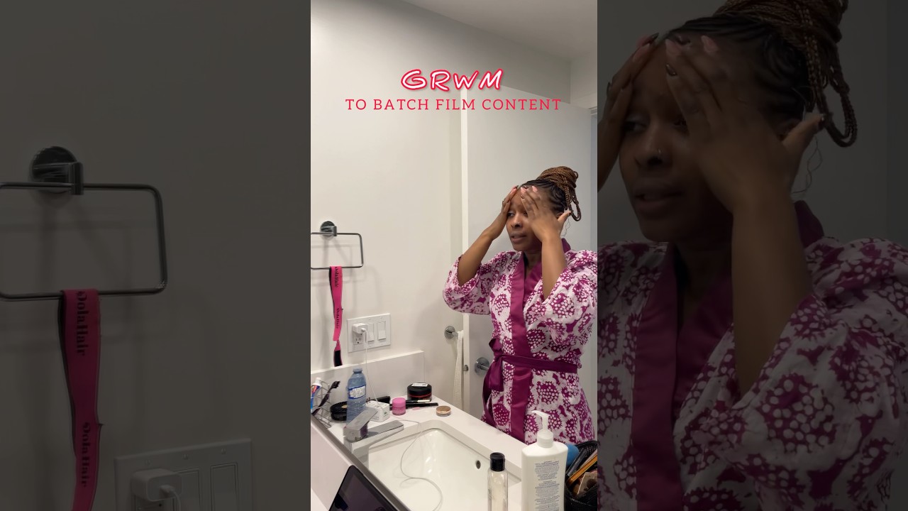 GRWM - Batch Filming Day