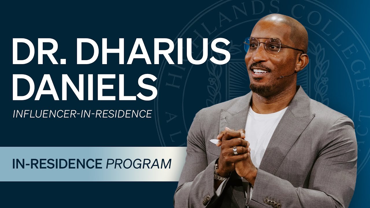 Dr. Dharius Daniels | Highlands College Influencer-in-Residence