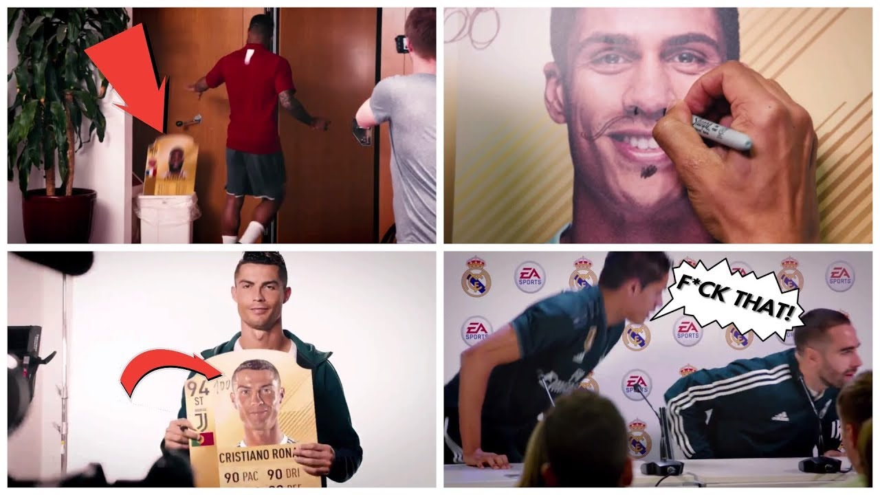 Footballers SHOCKED at their *NEW* FIFA 19 Ratings!