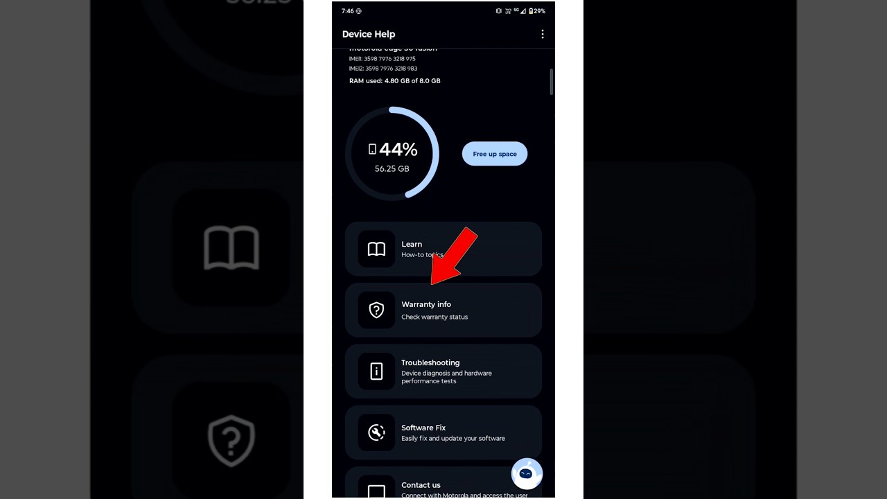 How to warranty check in Motorola edge 50 fusion |  #motorolaedge50fusion