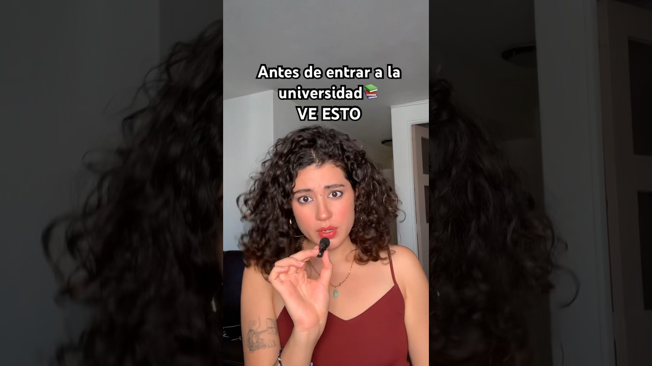 Ve esto antes de entrar a la universidad 📚🤠 #estudiante #consejos #shorts