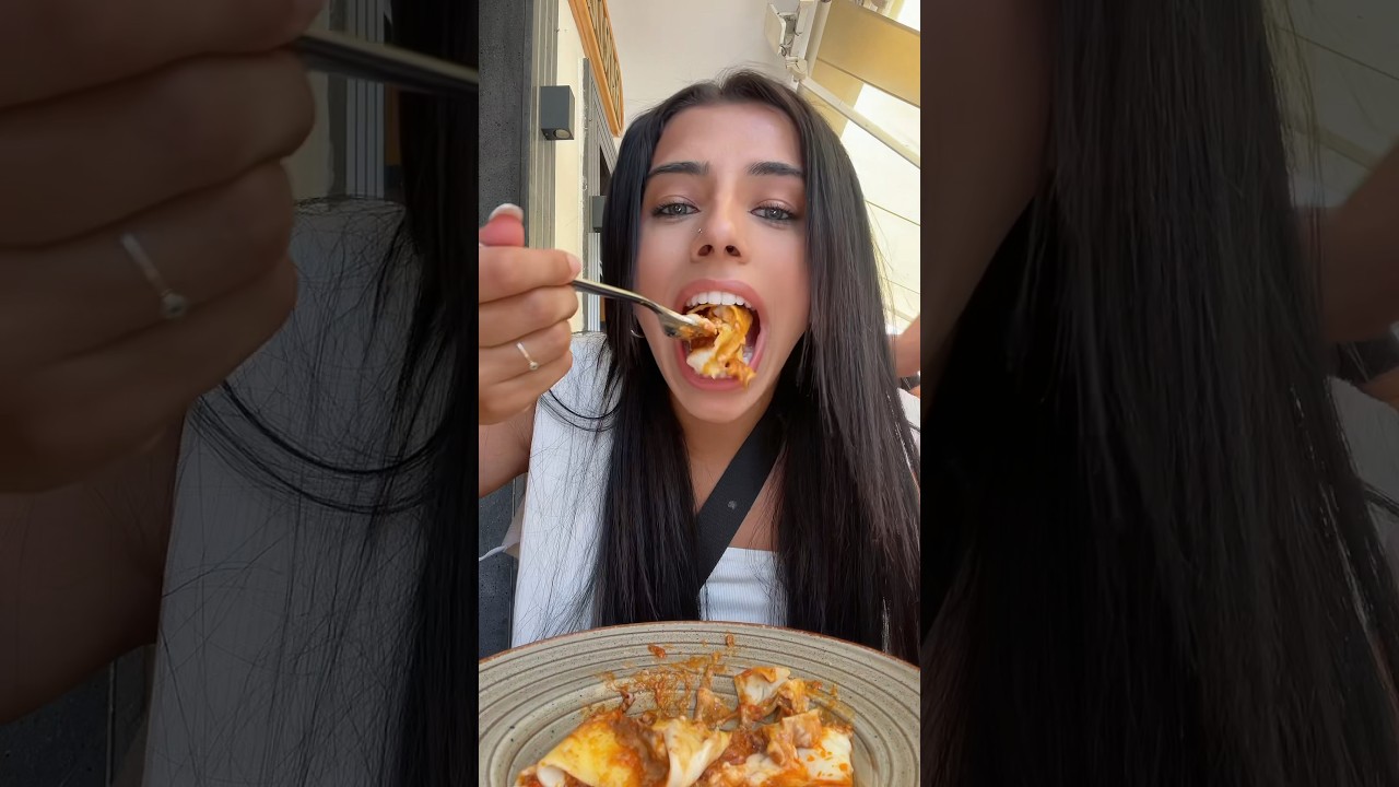 Already missing that lasagna 😫😫 #short #shorts #food #mukbang #italy
