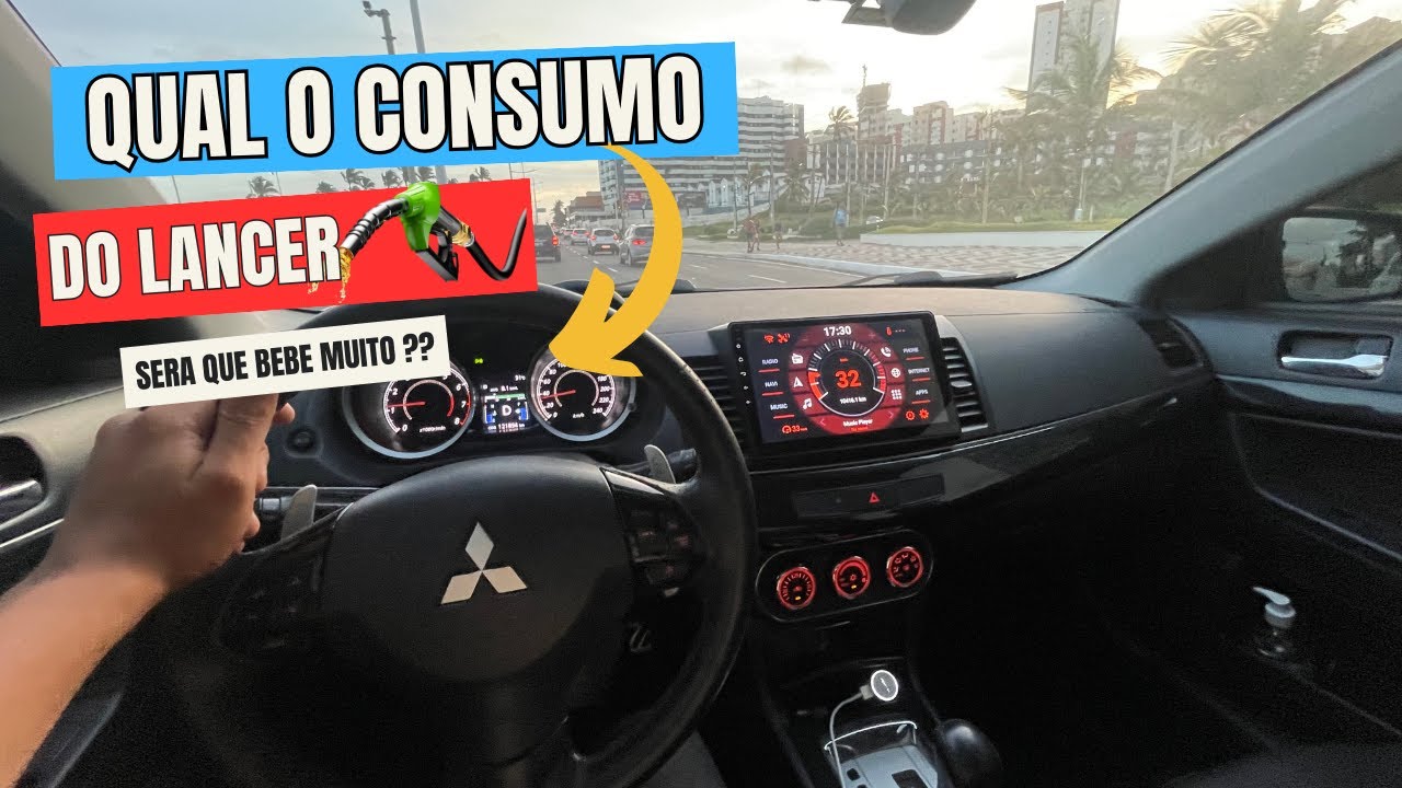 O CONSUMO REAL DO LANCER GT NO SEU DIA A DIA ⛽