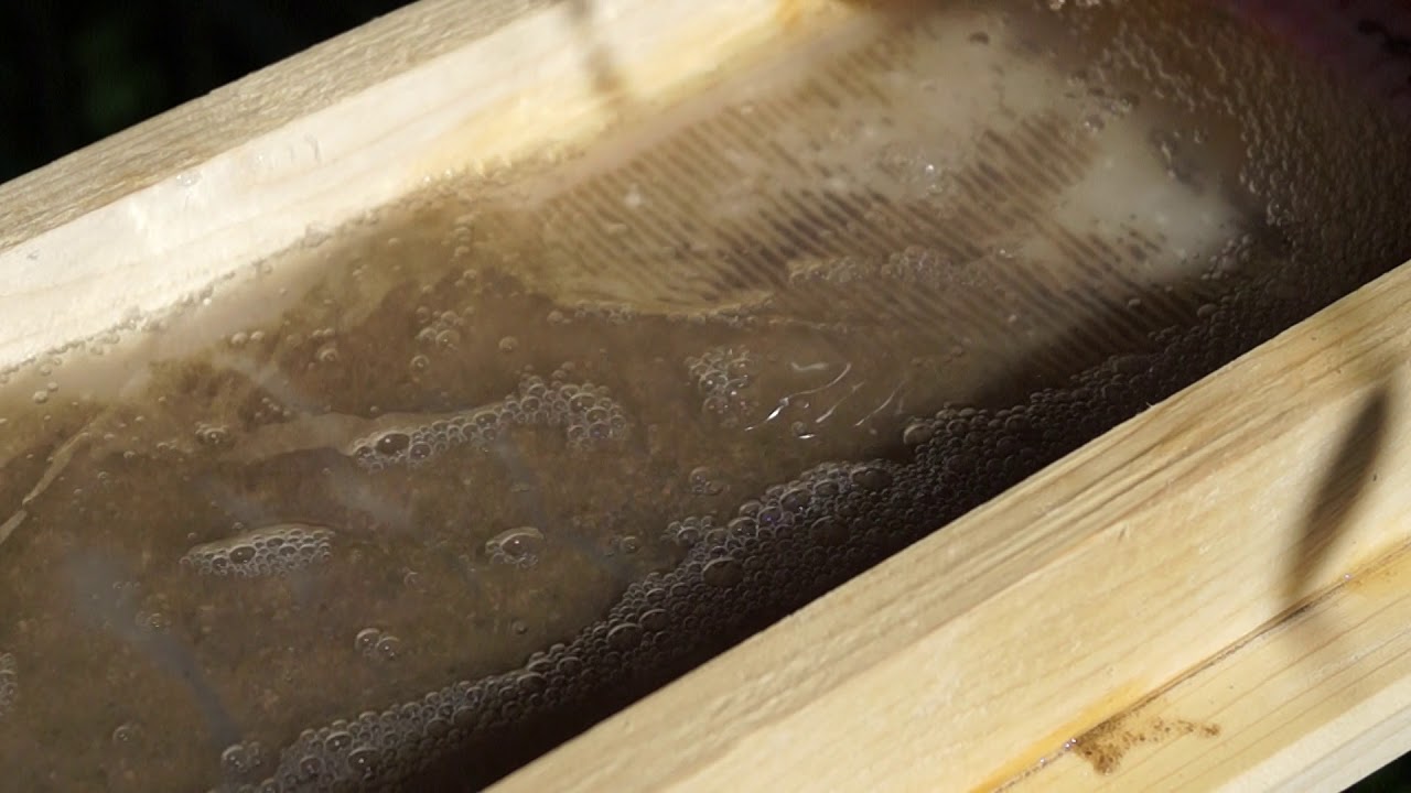 AuswaschrinneDIY - Goldwaschen mit der Auswaschrinne DIY von Goldjunge - goldwaschrinne selber bauen