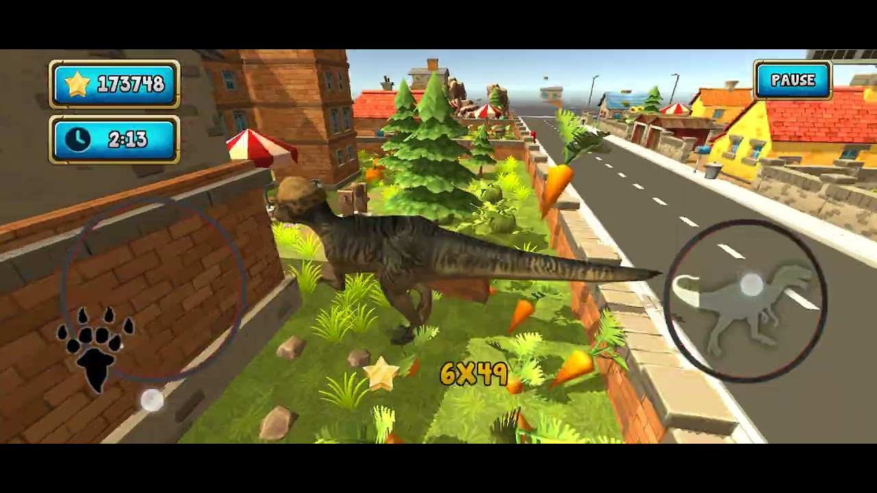 Dinosaur simulator: dino world use A Pachycephalosaurus