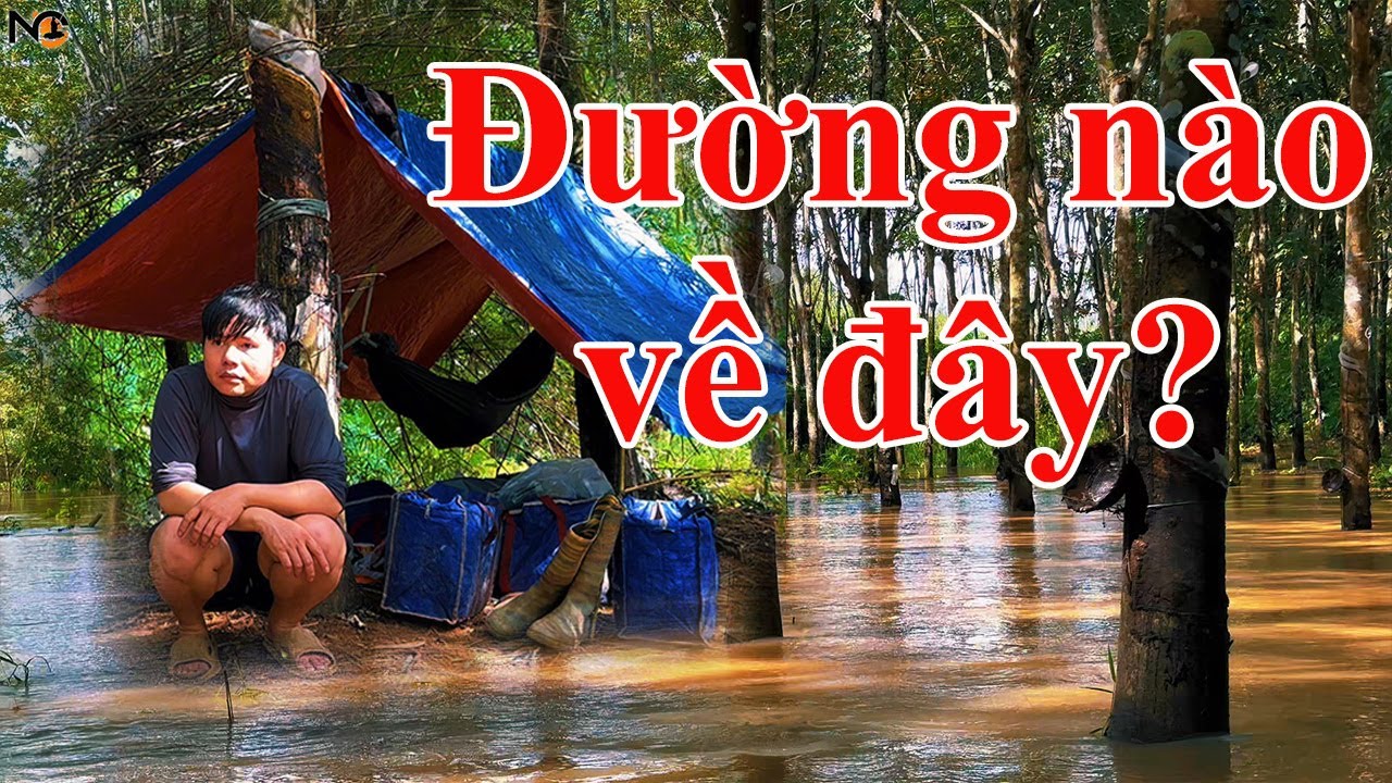 Nước lũ tràn về Nguyễn Chanh suýt bị kẹt lại biên giới Việt Nam Campuchia