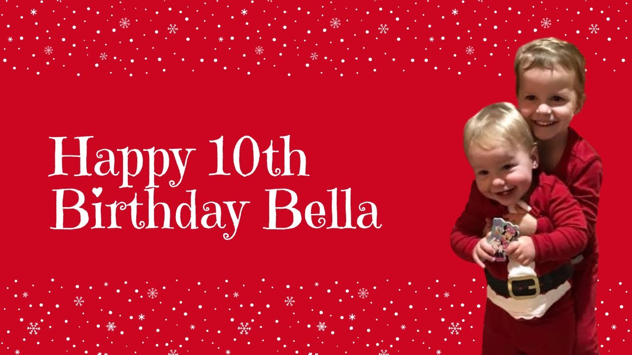 С 10-летием, Белла!