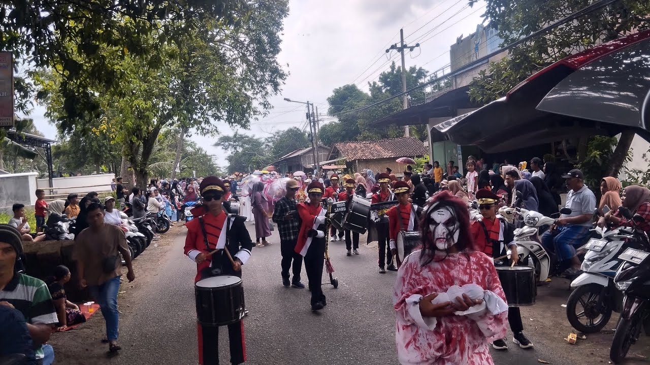 FULL PENONTON|| KIRAB DRUMBAND SINGOAGUNG DI DESA PATEMON BONDOWOSO @singoagung 