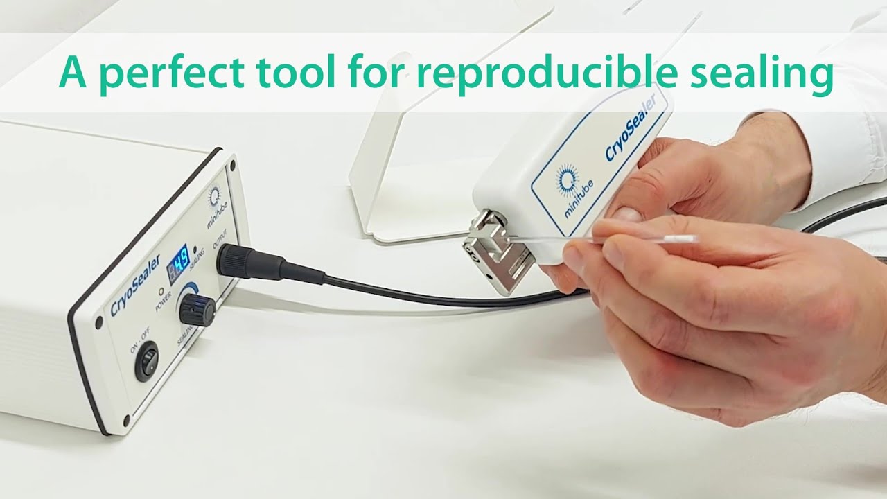 CryoSealer - ultrasonic sealer for straws