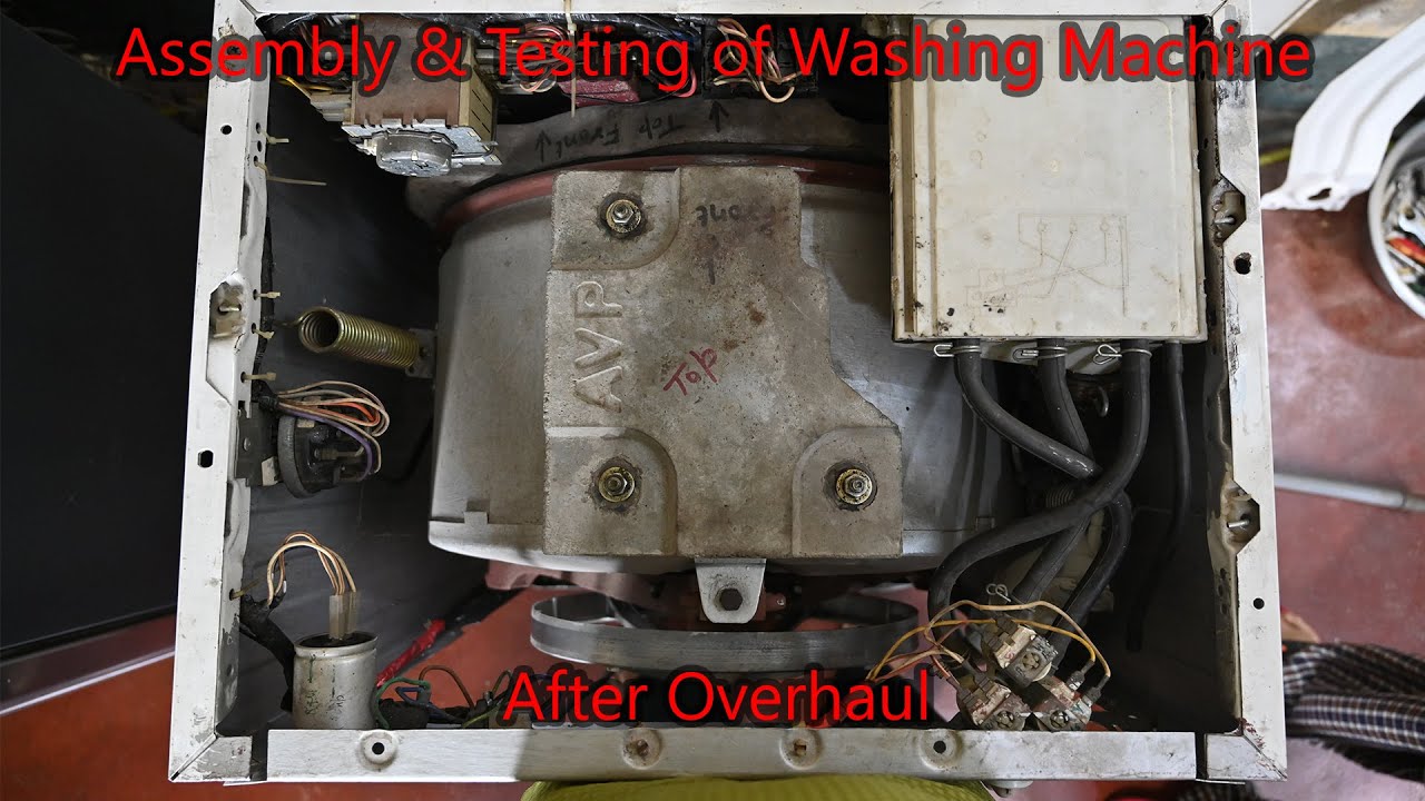 IFB Washing Machine Assembly after dismantling, Repair, Servicing & Painting