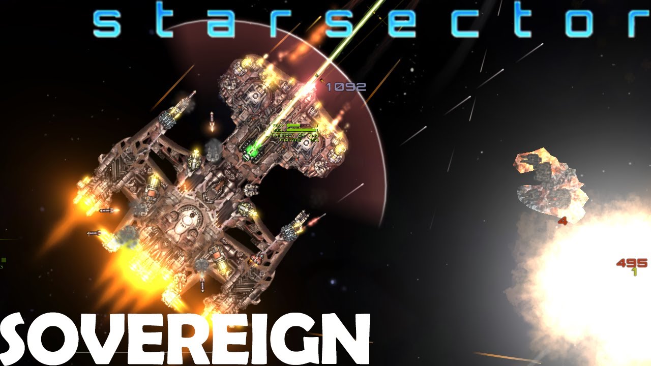 Starsector Sovereign Battleship