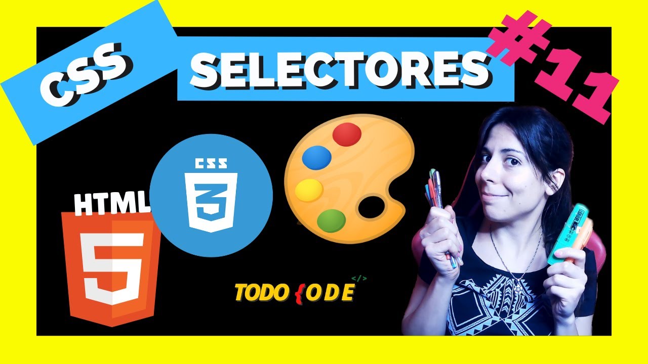 ⭐ ¿Qué son los SELECTORES en CSS? Elementos, Clases, ID🖥️ 🎨 | CURSO GRATIS de HTML y CSS 2022 | #11