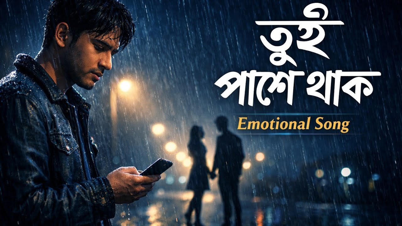 তুই পাশে থাক | Emotional Bengali Song | Heart Touching Sad Song 2026