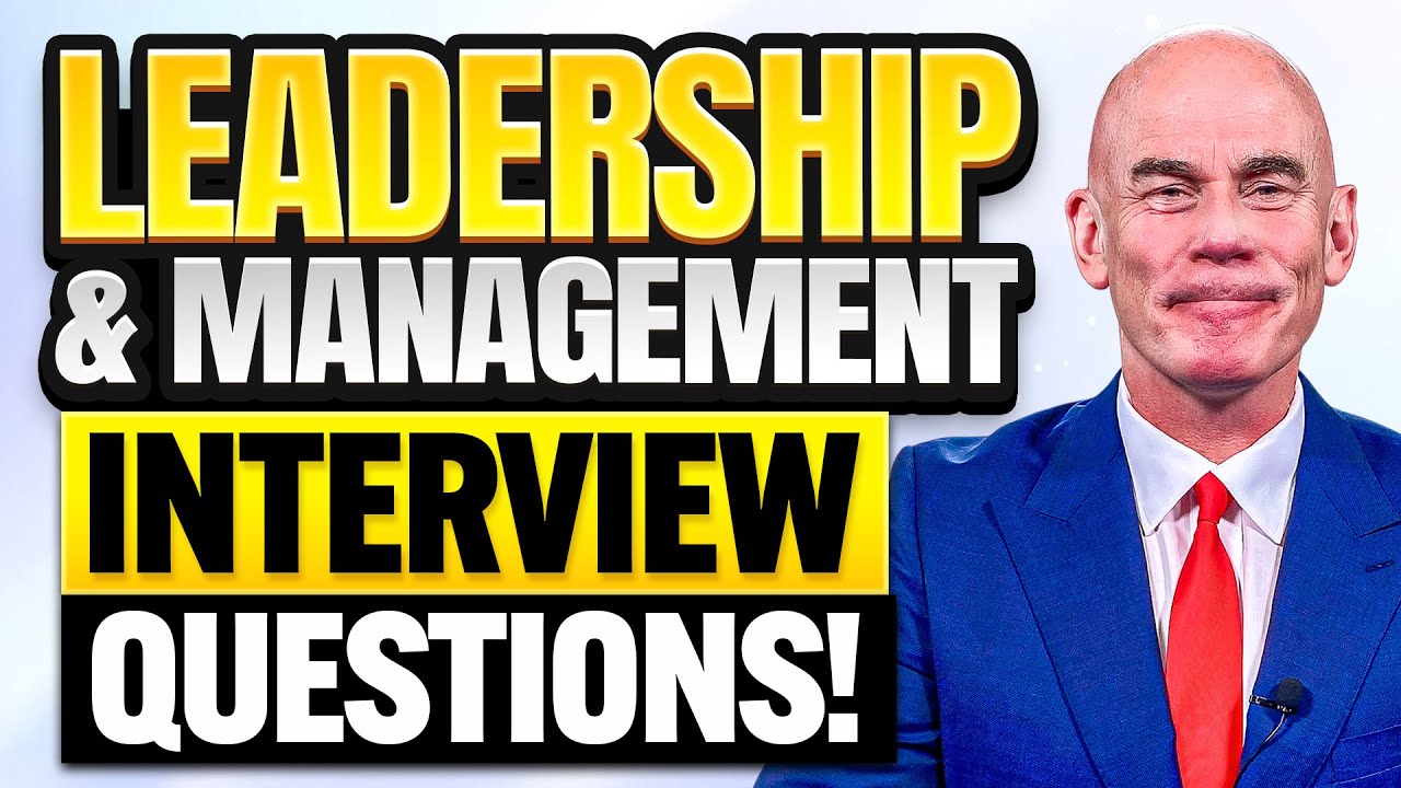 ТОП-5 ВОПРОСОВ И ОТВЕТОВ НА СОБЕСЕДОВАНИЕ В СФЕРЕ ЛИДЕРСТВА И УПРАВЛЕНИЯ | ПРОЙДИТЕ СОБЕСЕДОВАНИЕ...