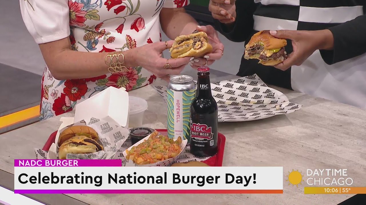Celebrating National Burger Day with NADC Burger!