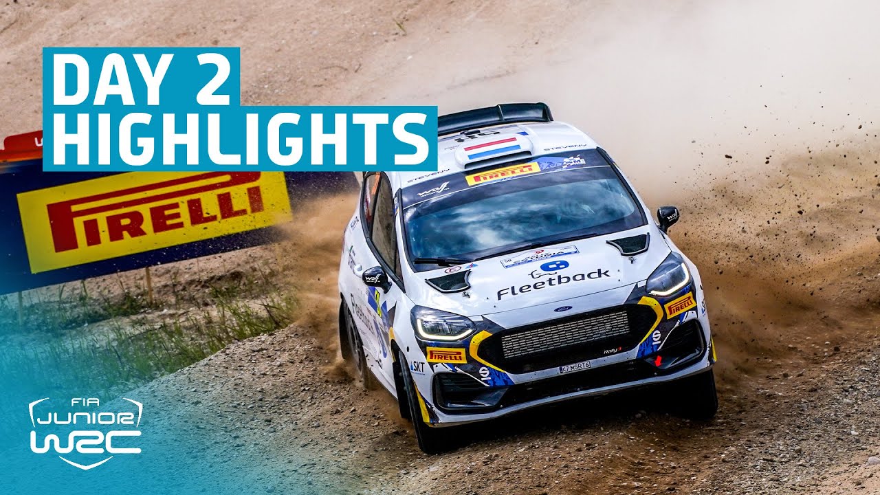Junior WRC Day 2 Highlights | WRC Rally Estonia 2023