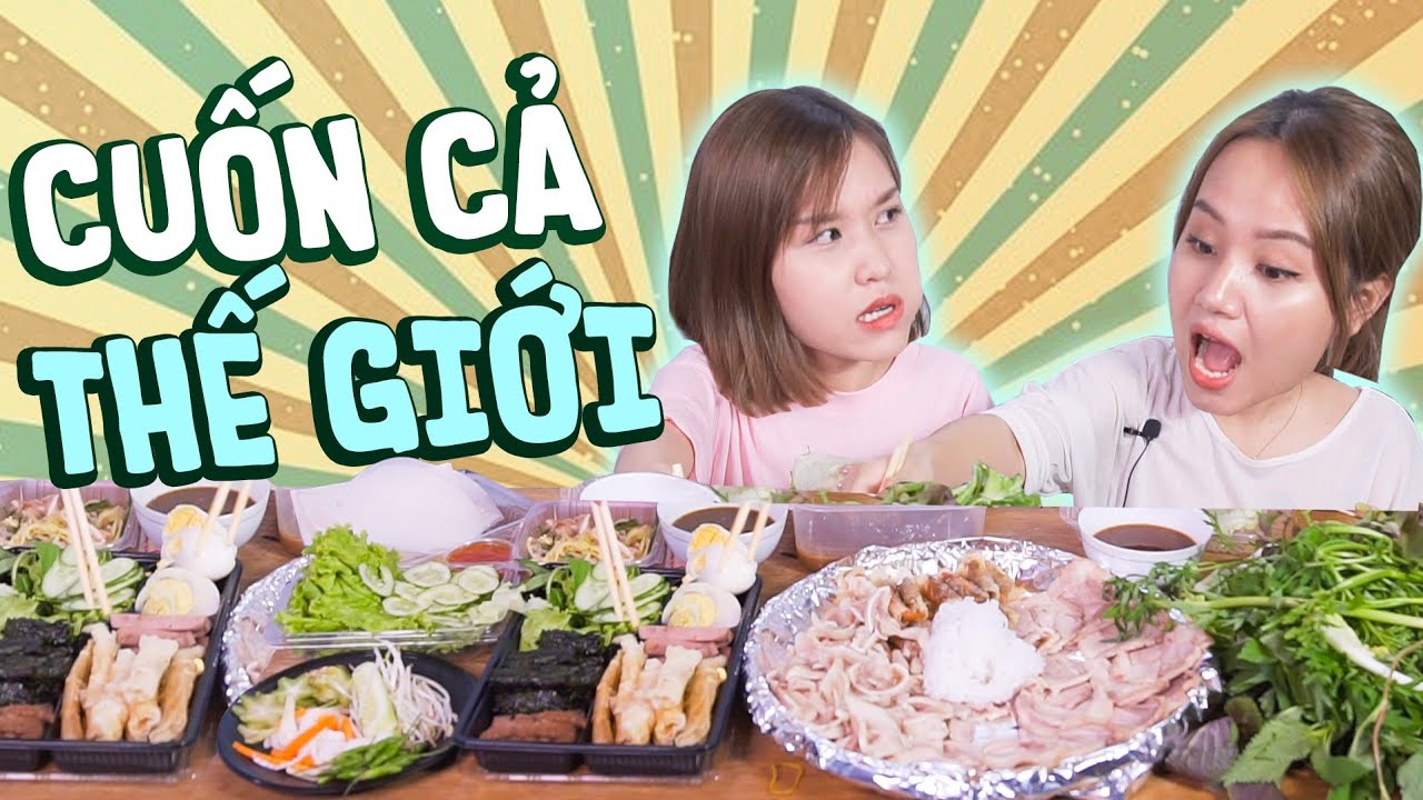 Bánh tráng cuốn cả thế giới siêu ngon | Bụng Không Đáy