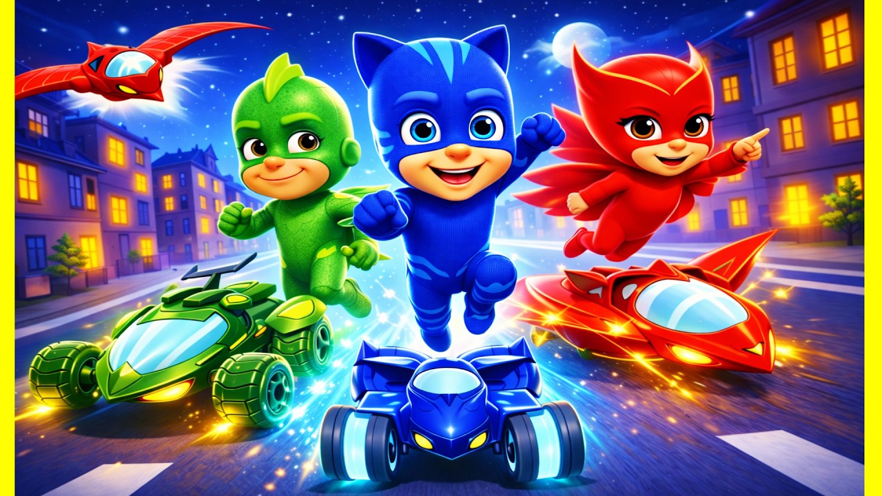 PJ Masks - Hero Academy - Racing Mission #3