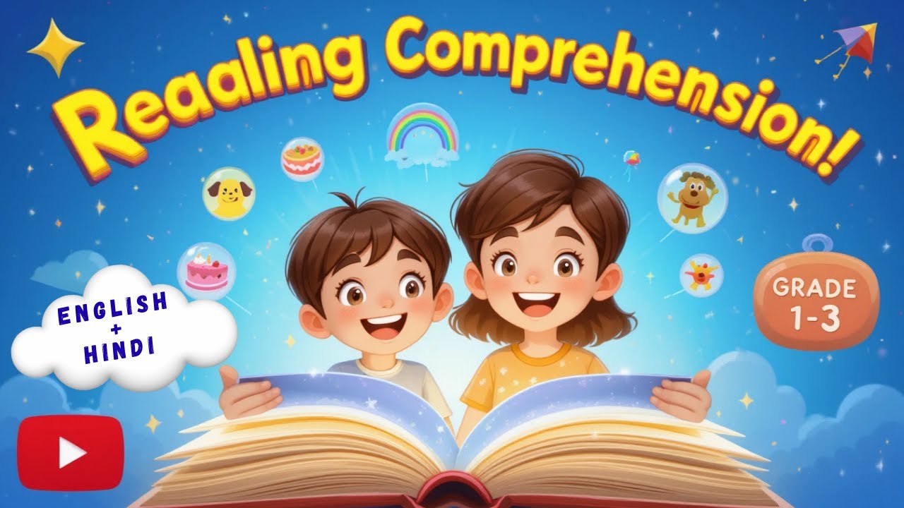 Improve Reading Skills | Grade 1–3 Comprehension Stories & Questions