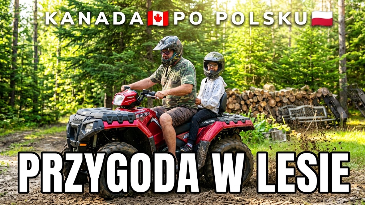 WNUKI w NASZYM LESIE -kiedyś będą wspominać te wakacje