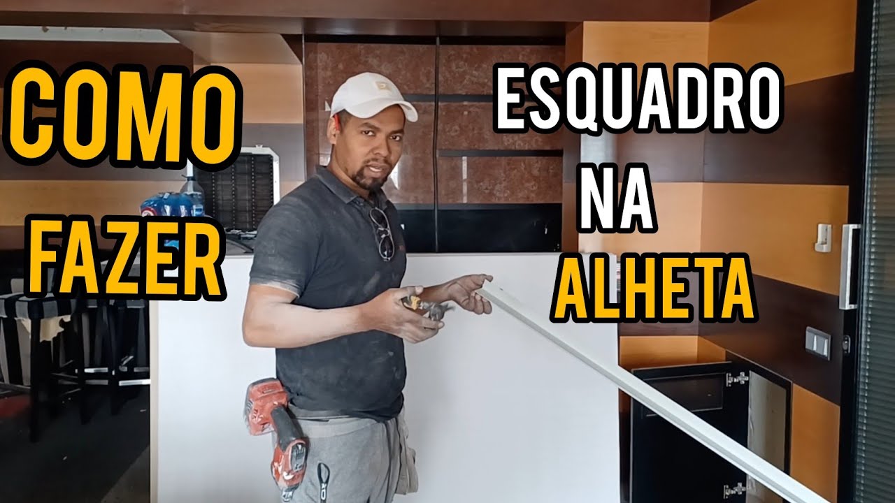 o corte da alheta / tabica e as dicas e macetes do pladur