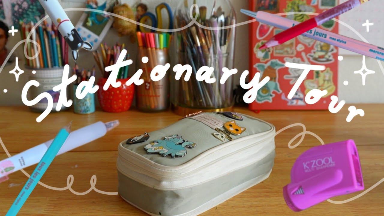 What's In My Pencil Case ✷ A Stationary Tour