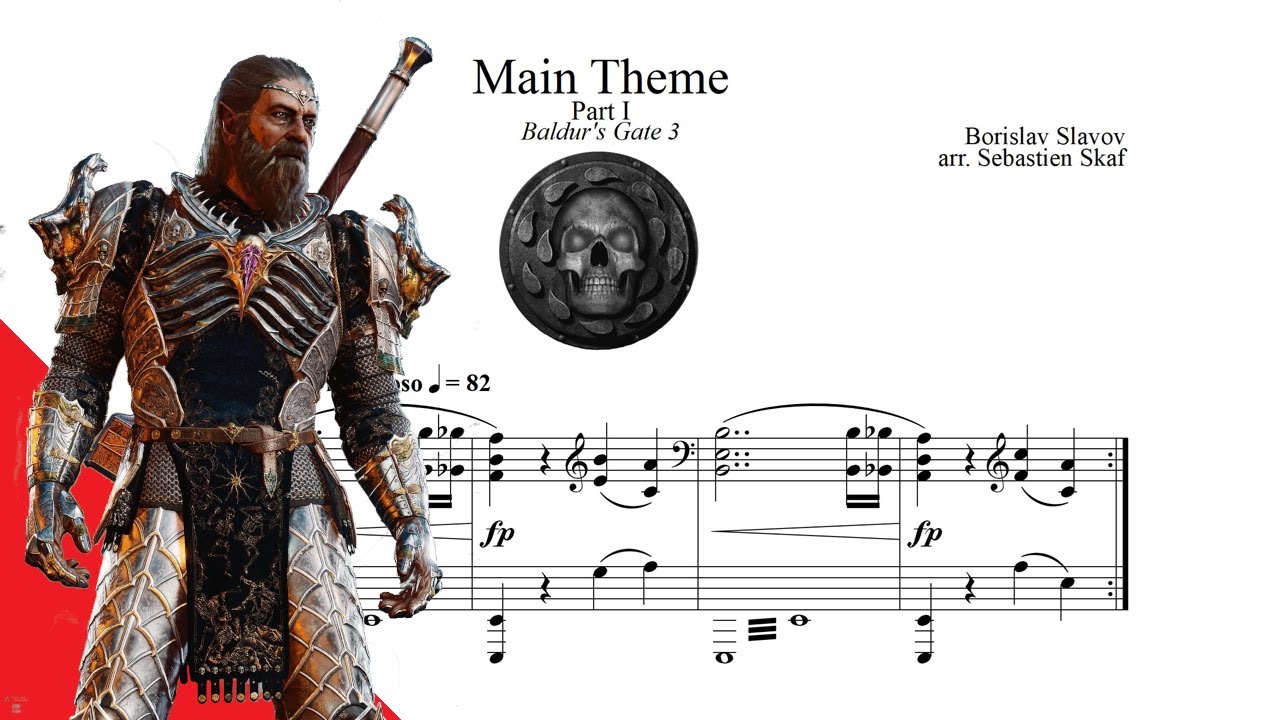 Main Theme Part I  |  Baldur's Gate 3 Piano cover