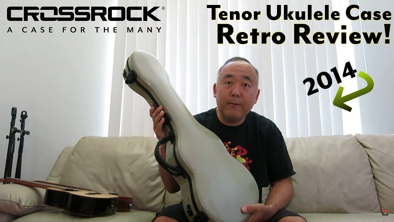 Dan`s review Crossrock Fiberglass Tenor Ukulele case. 2014 model.