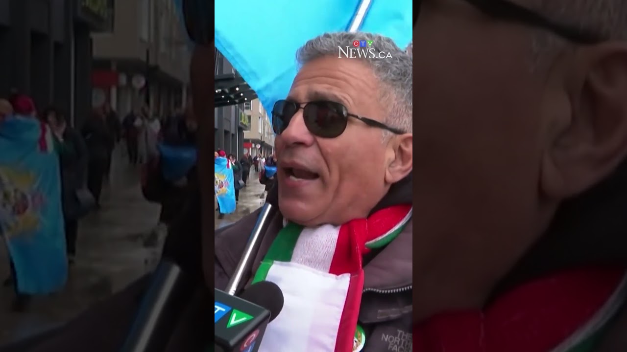 Iranians in Montreal celebrate after Ayatollah Ali Khamenei's death
