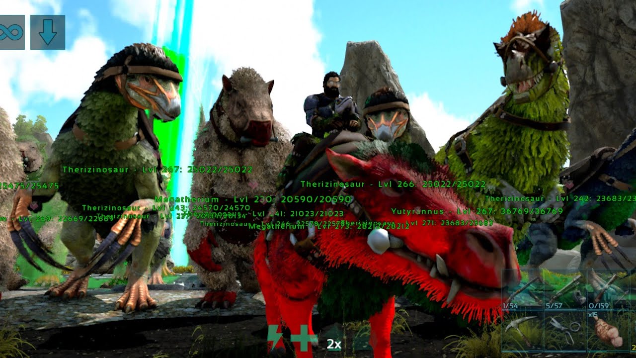 قتال الزعيم الأول العنكبوت على الصعوبة المتوسطة على لعبة Ark ultimate mobile edition. ارك موبايل. 