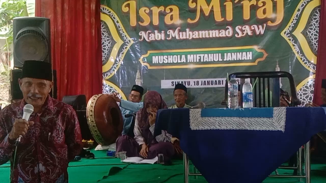 Sambutan bpk lurah sikayu,acara Rajaban mushola miftahul jannah,18,01,26