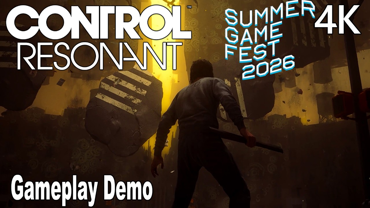 CONTROL Resonant Gameplay Demo 4K | Summer Game Fest 2026