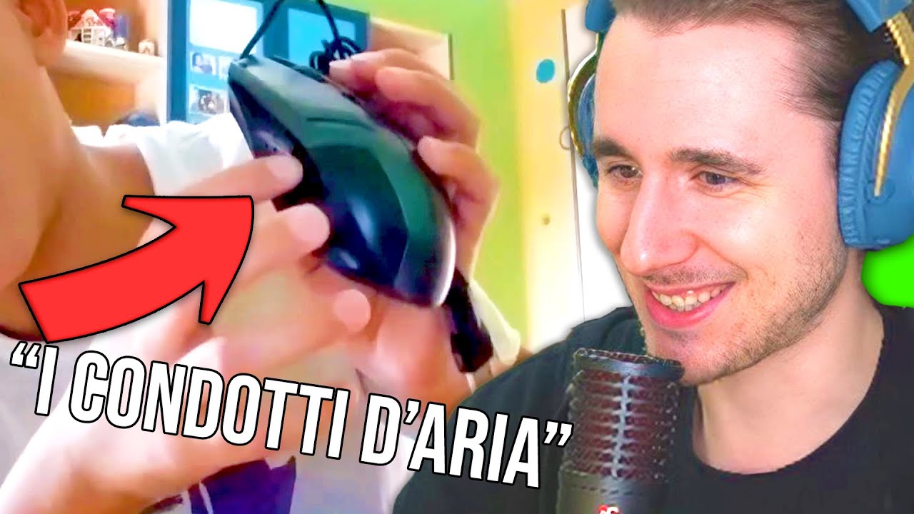 Il Mouse CON I CONDOTTI D'ARIA