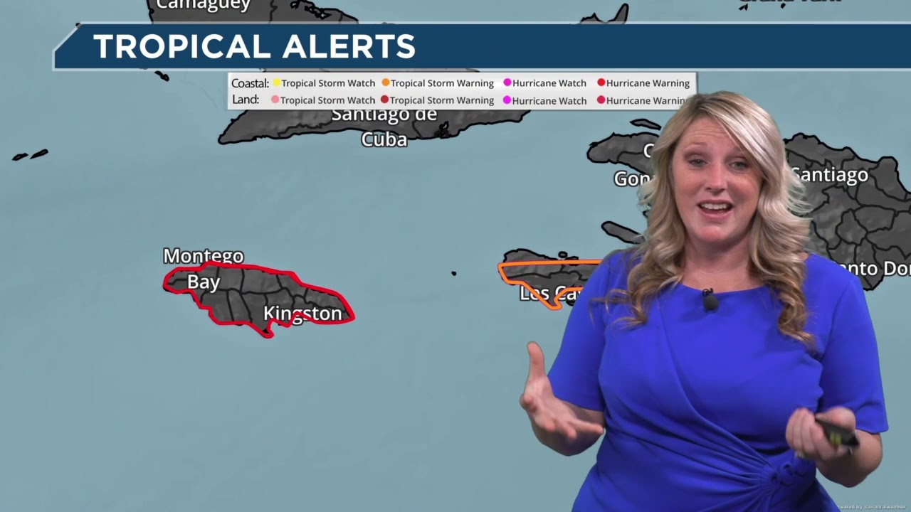 CalaWeather Tropical Storm Update: Hurricane Melissa LAST UPDATED 10am Oct 25