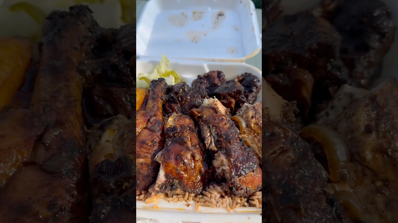 Trying Wah Gwaan Jamaican Restaurant!! #foodie #foodvlog #jamaicanfood #losangeles #caribbean #eat