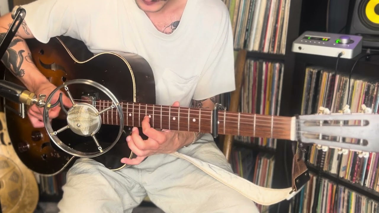 Arthur 'Big Boy' Crudup Cross-Note (Open D Minor) Style Blues Guitar