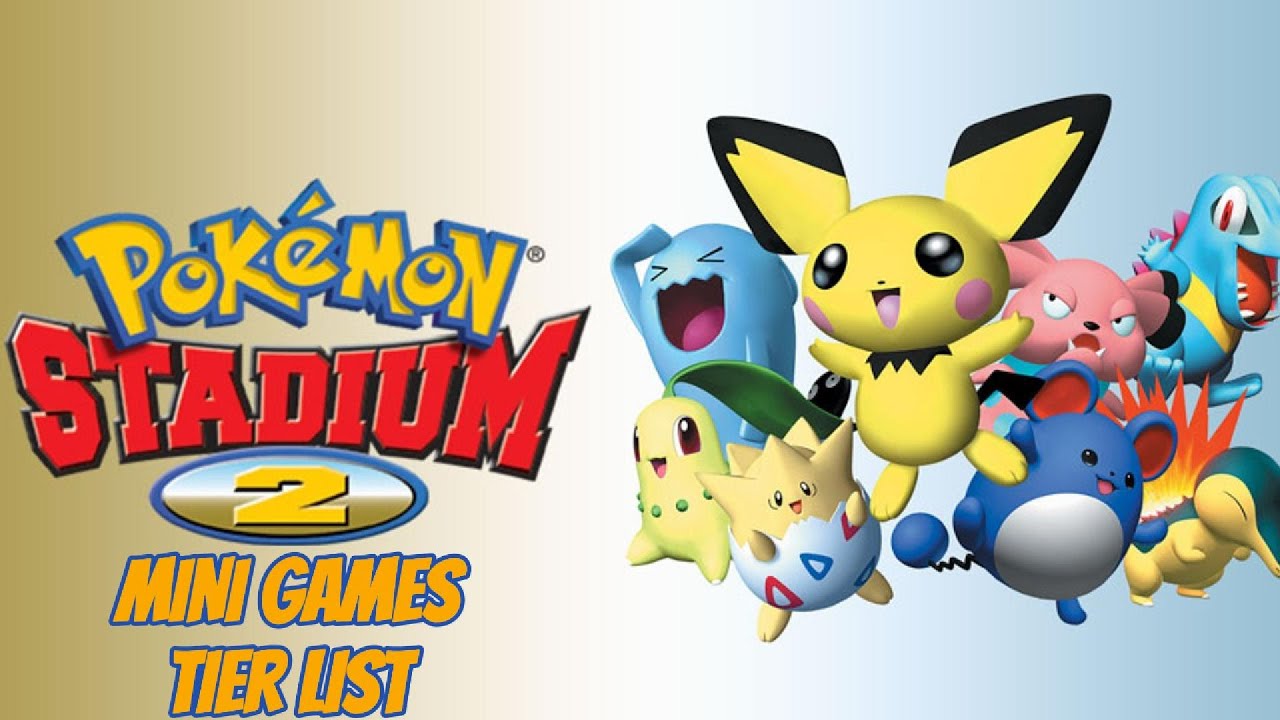 Pokémon Stadium 2 Mini Game Tier List