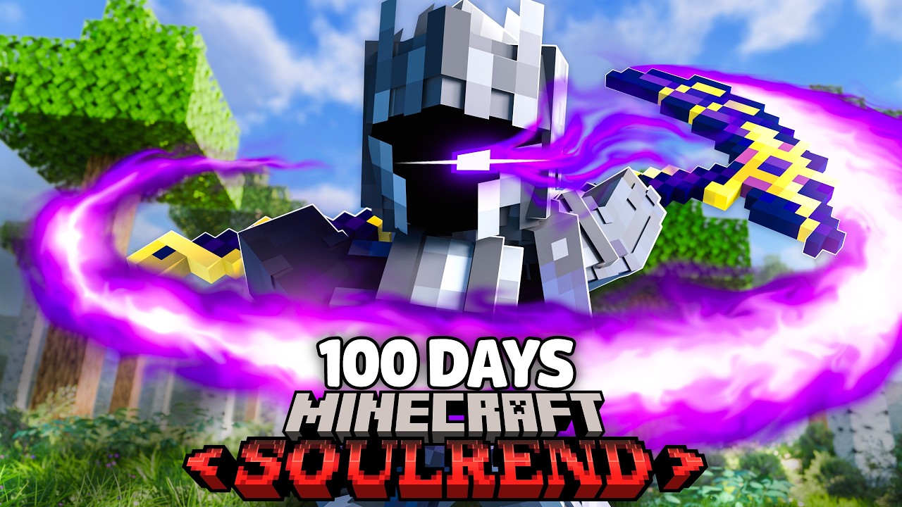 I Survived 100 Days in SOULREND RPG as a REAPER...