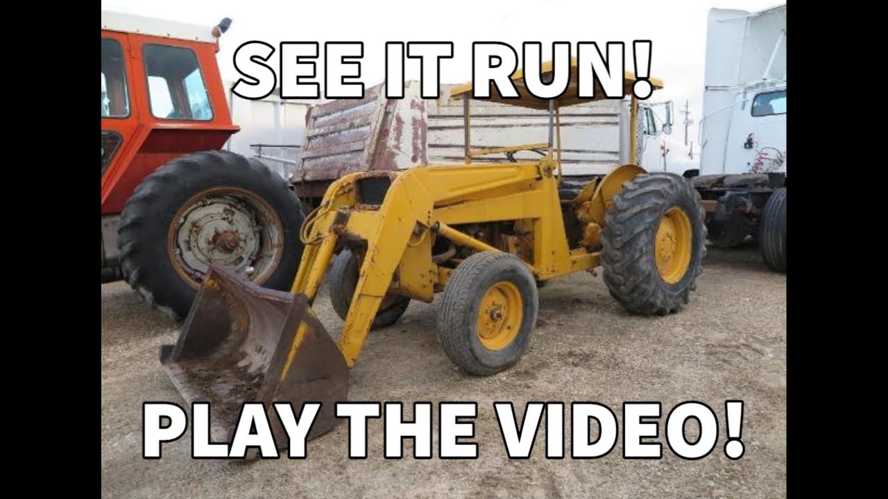 12800 &bull; Massey Ferguson 40 Industrial Tractor with Loader