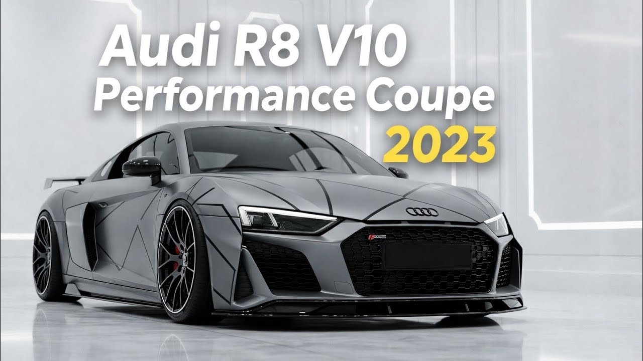 Audi R8 V10 Performance Coupe 2023 | Pure Power Supercar