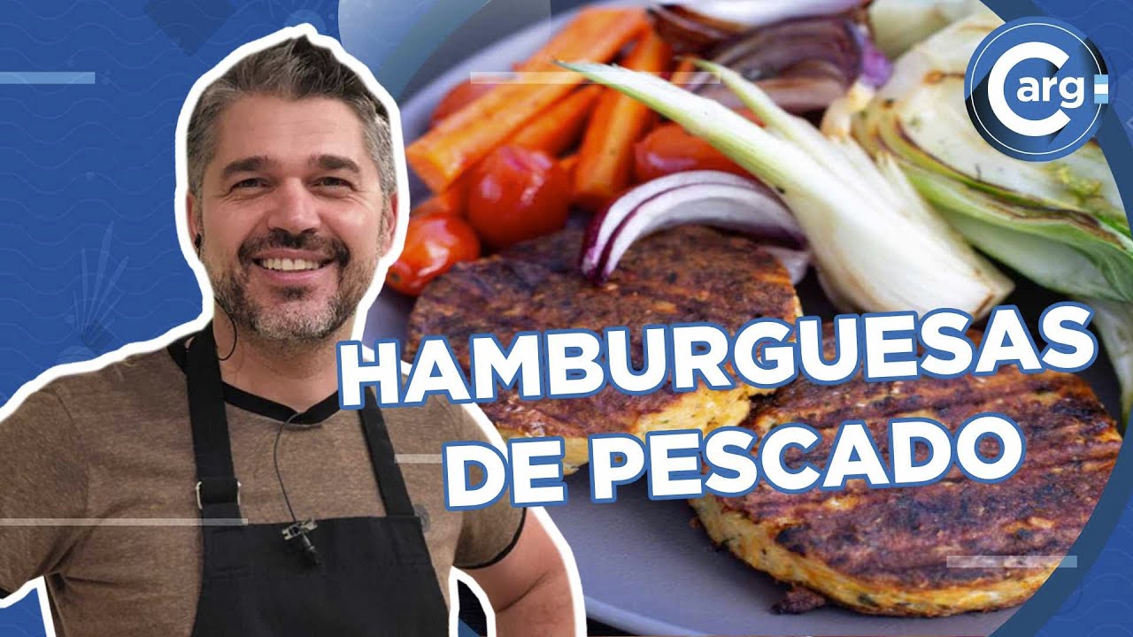 CÓMO PREPARO HAMBURGUESAS DE PESCADO