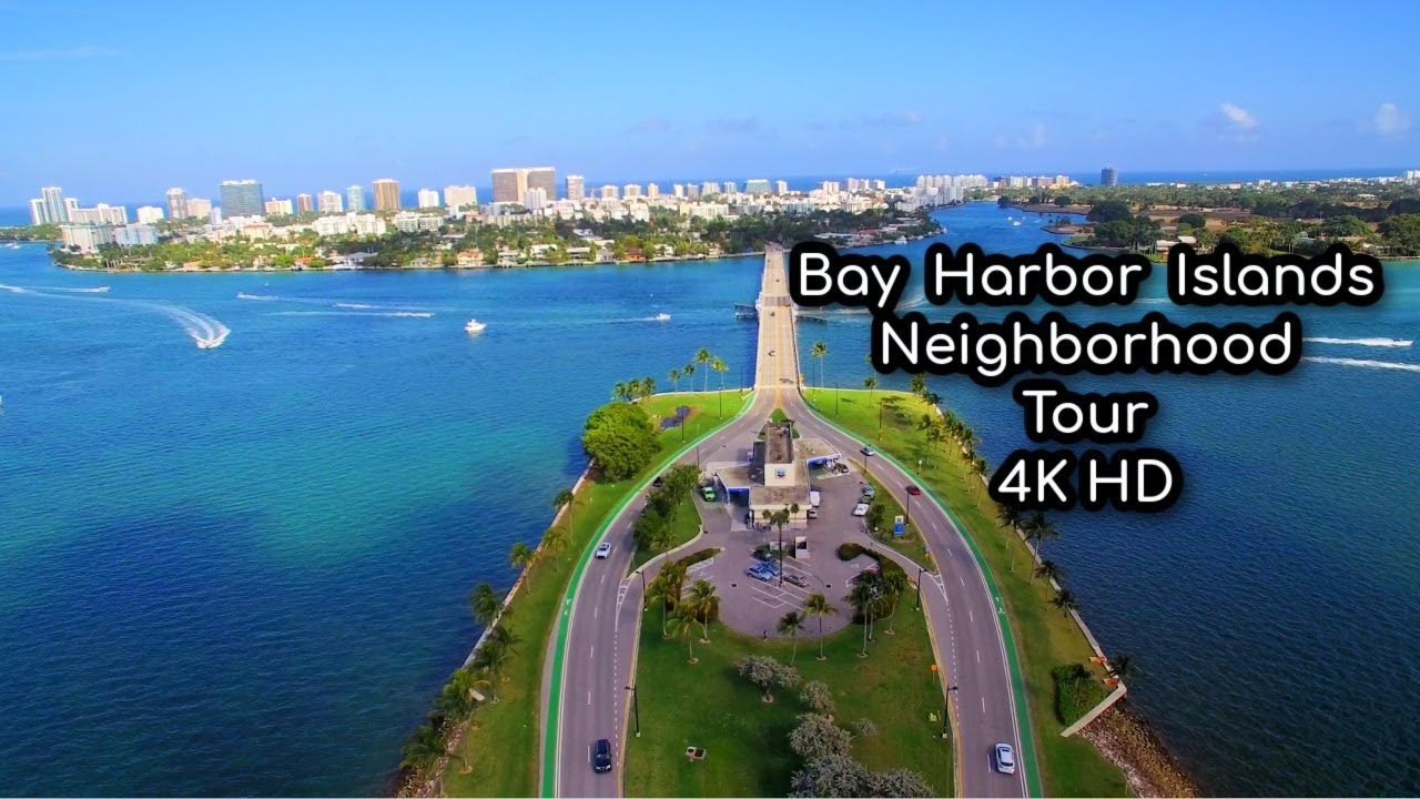 Bay Harbor Islands in 4K | Miami | Florida | Neighborhood Tour