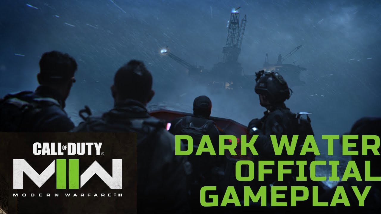 COD MW2 Official Dark Water 4K Trailer (No Commentary) - #cod #codmw2 #modernwarfare2