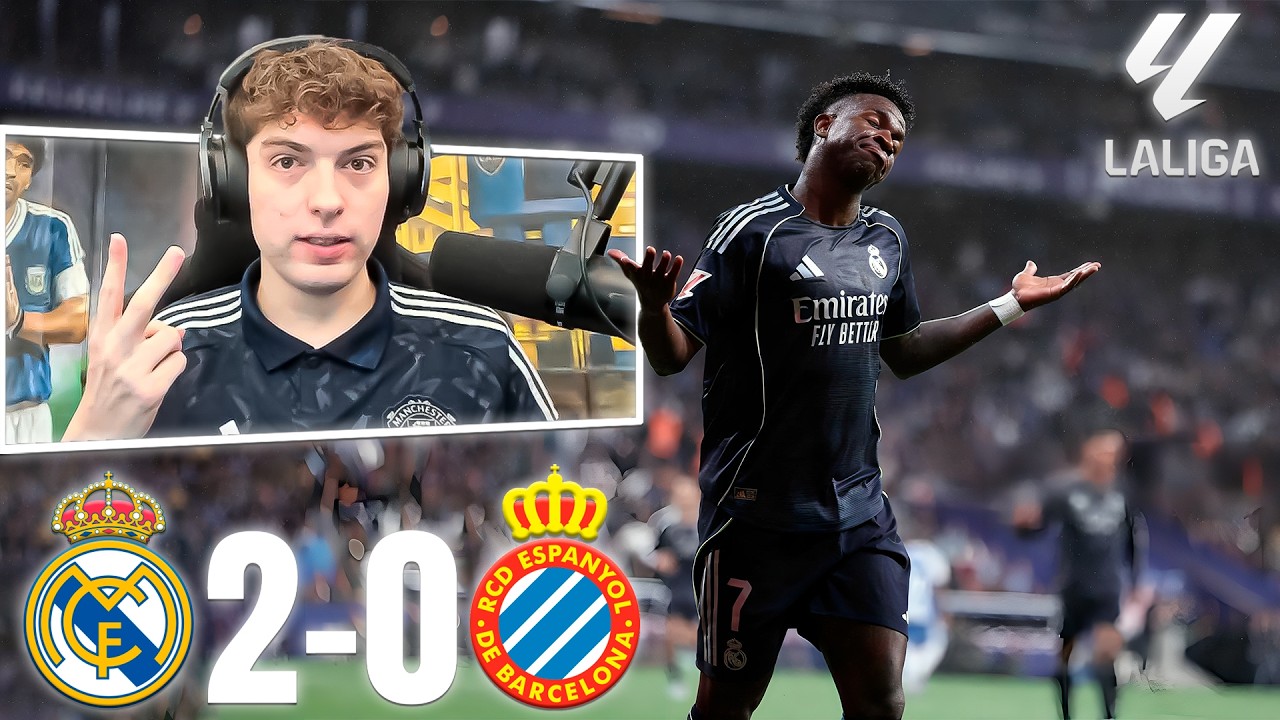 DAVOO XENEIZE REACCIONA REAL MADRID 2 - 0 ESPANYOL | LALIGA 2025/2026
