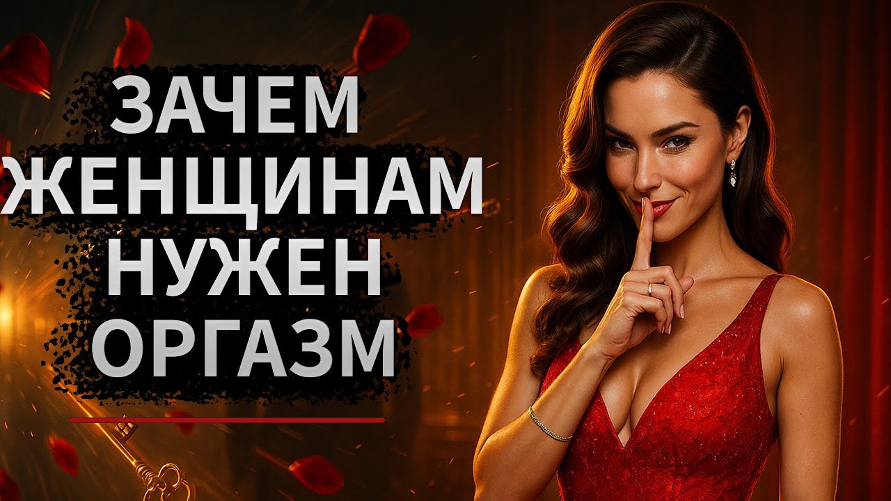 ЗАЧЕМ ЖЕНЩИНЕ НУЖЕН ОРГАЗМ