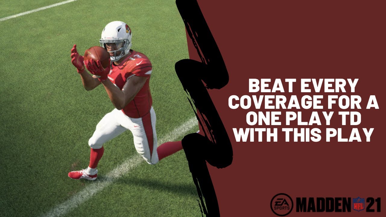 How to Beat Cover 3 Cloud For a One Play Touchdown in Madden 21| Is This The Best Play in Madden 21?