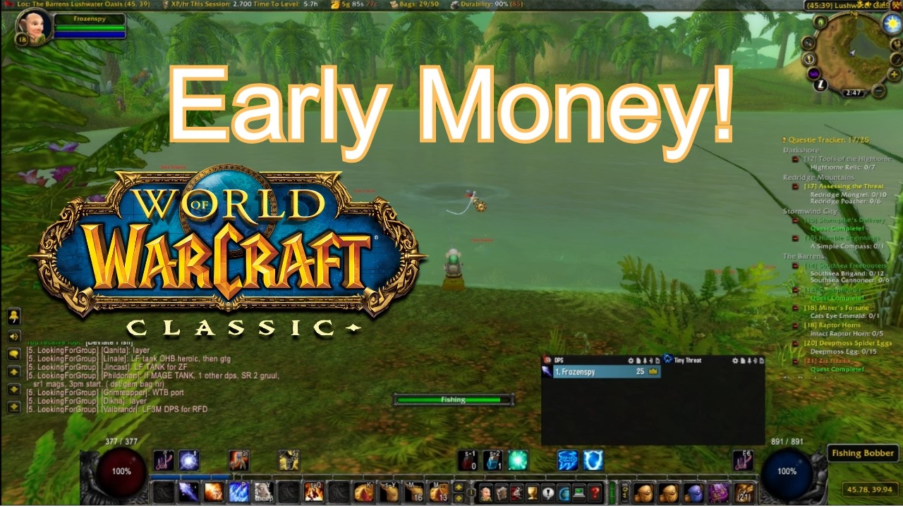 Самый простой способ быстро добыть золото в Classic WoW.