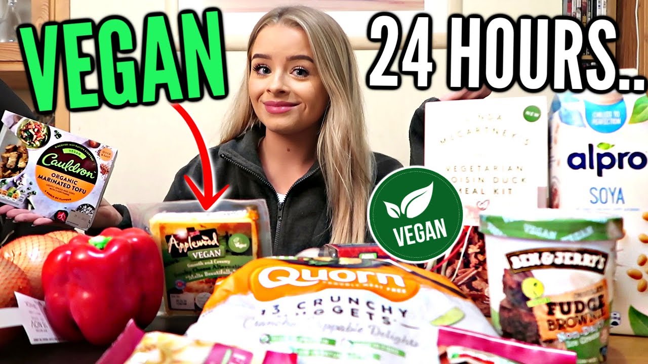 I ONLY ATE *VEGAN* FOOD FOR 24 HOURS..