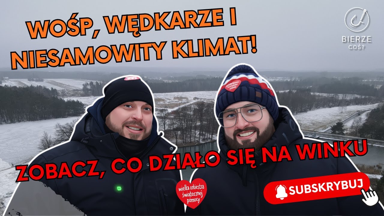 Tego się nie spodziewaliśmy… Pierwszy film 2026 i wyjątkowe zawody WOŚP na Winku! ❤️🎣