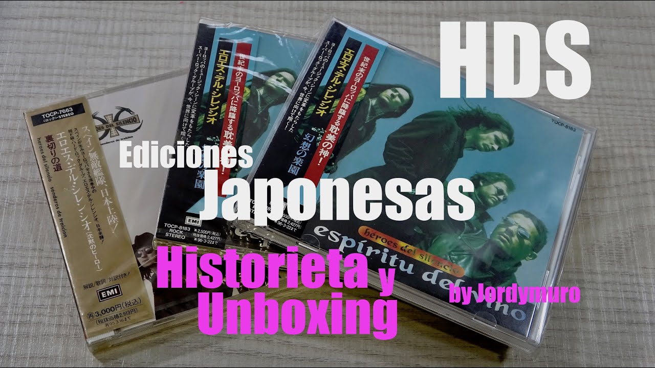Heroes del Silencio Ediciones Japonesas (4K) by Jordymuro